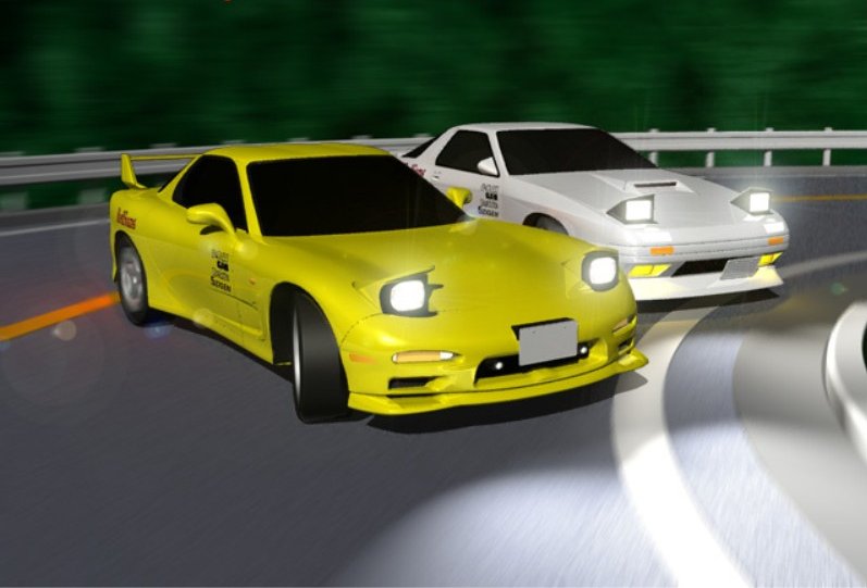 Initial D: First Stage Mazda rx7 FD by xboxspartan1337-war on